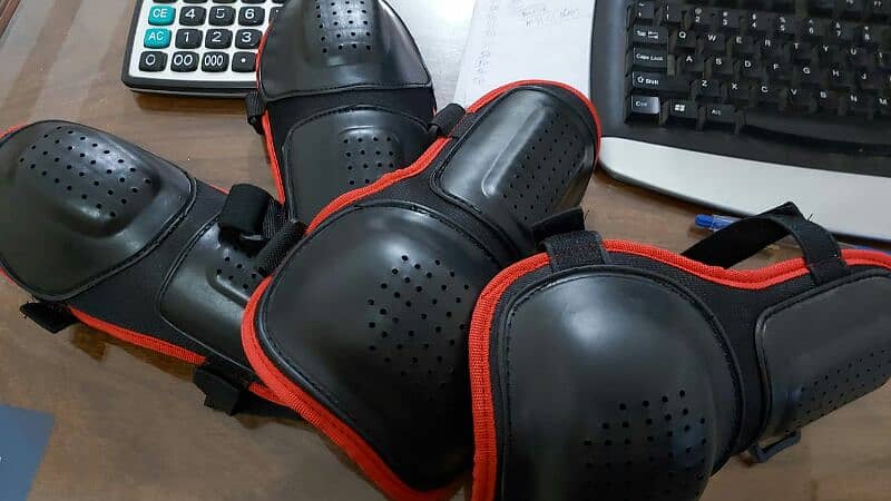 Bikers Knee and Elbow Guards Complete Set 0