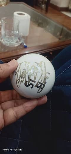Babir Azam Signed hard ball