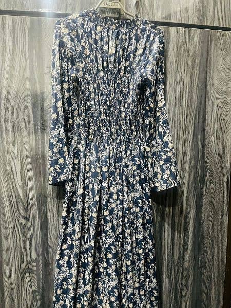 blue long frock 2