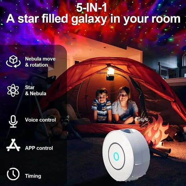 Smart starry projector lamp 6