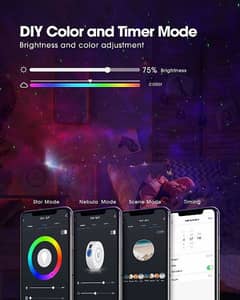 Smart starry projector lamp 0
