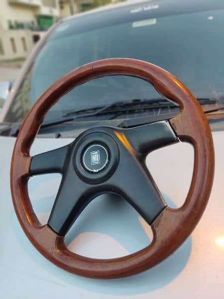 nardi gara 4 elite wooden steering wheel 1