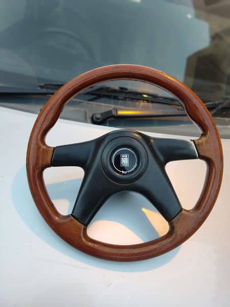 nardi gara 4 elite wooden steering wheel 3