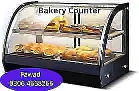 Heat And Chilled Bakery Counter Display 11