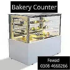 Heat And Chilled Bakery Counter Display/ all display counter sale 10