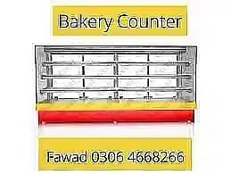 Heat And Chilled Bakery Counter Display/ all display counter sale 14