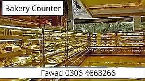 Heat And Chilled Bakery Counter Display/ all display counter sale 15