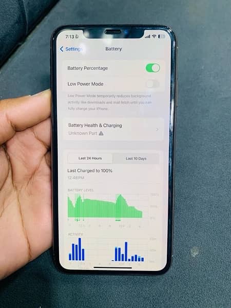 iPhone X s max 64gb battery change Face ID ok 3