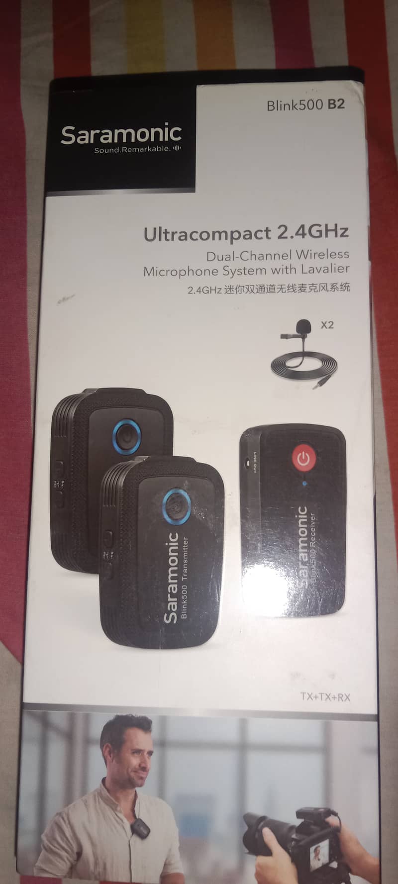 Saramonic ultracompact wireless mic 1