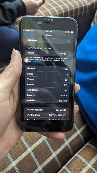 Iphone 8 plus 256 gb PTA Approved (JV) 7