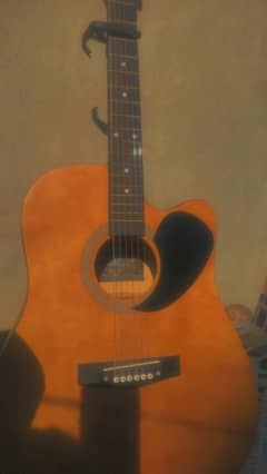 Acoustic jumbo size guitar 0
