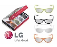 LG Cinema 3D Glasses AG-F315 Family PACK 4pcs Works on ANY 3D TV