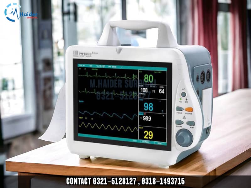 Cardiac Monitor / Patient Monitor / Imported / Sale / Refurbrished 3