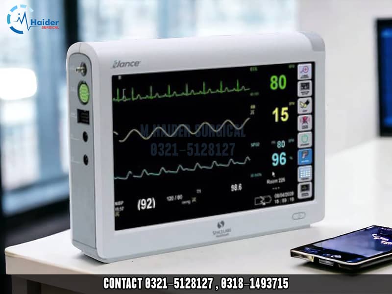Cardiac Monitor / Patient Monitor / Imported / Sale / Refurbrished 11