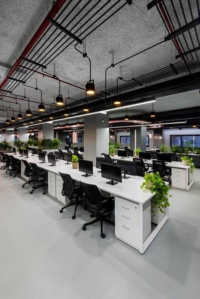 Office Interior Design/Office Space/Co-work Space/Office Design/Office 6