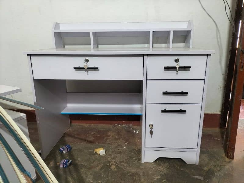 Home Office table for multipurpose Use 4 drawers. 03164773851 Whatsapp 7