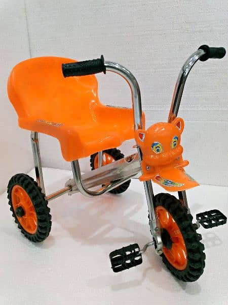 Baby Tricycle pure Plastic grante with iron strong frame in many color 3