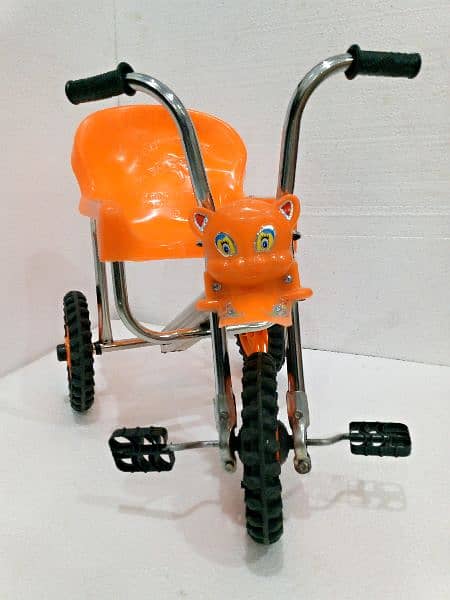 Baby Tricycle pure Plastic grante with iron strong frame in many color 5