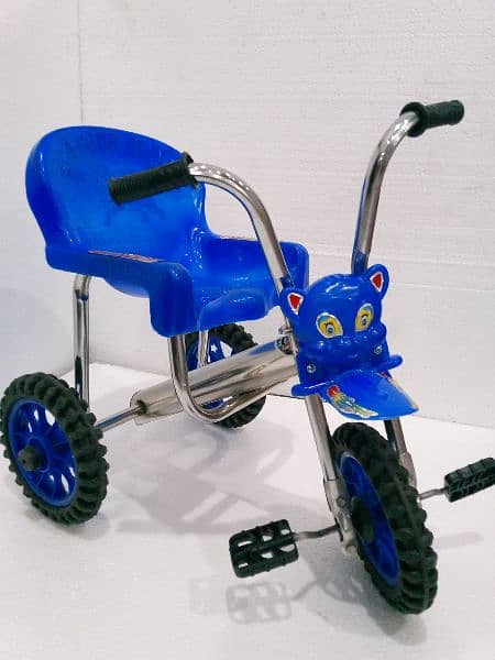Baby Tricycle pure Plastic grante with iron strong frame in many color 6