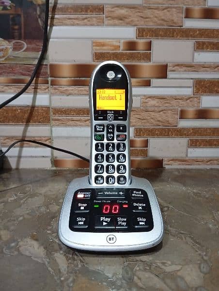 UK imported Panasonic&BT& Siemens gigast single cordless phone 9