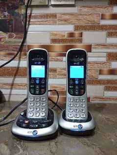 UK imported BT twin cordless phone with intercom with answer machine