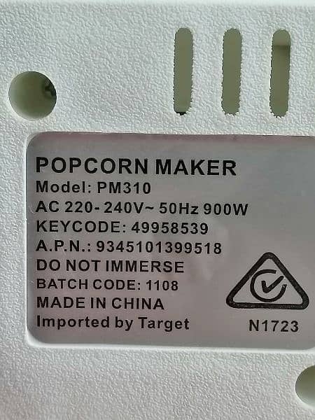 Target Pop Corn Maker, Imported 4