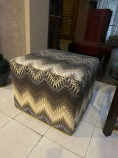 Ottoman (single seater puffies) pair for sale 0