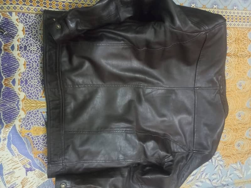 Brown Pure Leather Jacket 1