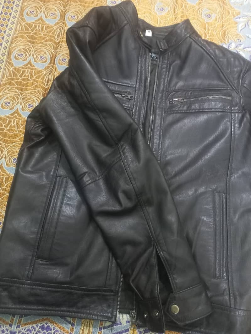 Brown Pure Leather Jacket 4