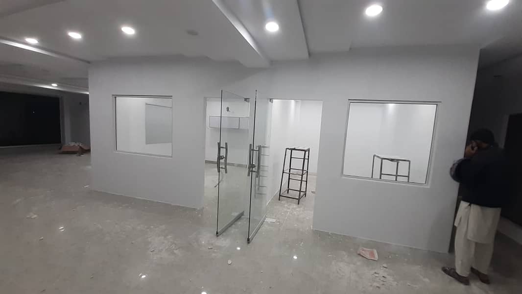 OFFICE PARTITION | GYPSUM BOARD & GLASS PARTITION | FALSE CEILING 8