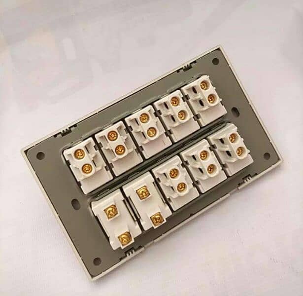 Metal series china fitting switch board 1