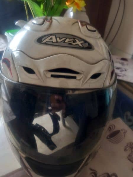 Anex Dx 1000 model white Helmet standard size in 9/10 condition 0