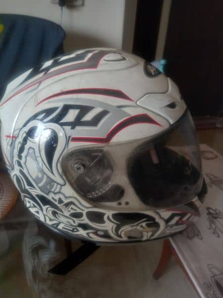 Anex Dx 1000 model white Helmet standard size in 9/10 condition 1