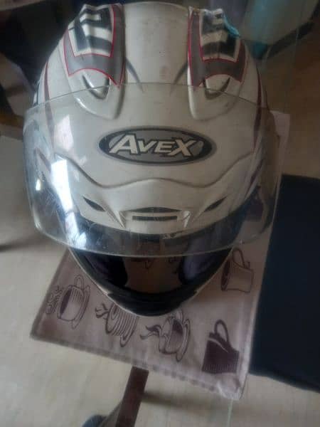 Anex Dx 1000 model white Helmet standard size in 9/10 condition 4