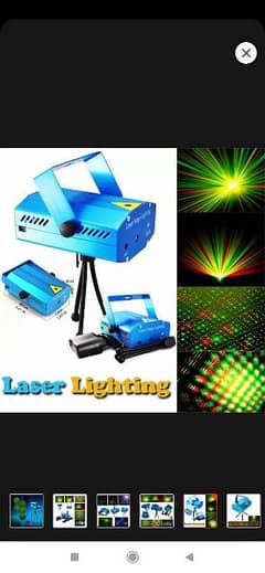 Mini LED Laser Projector Decorations Laser Disco Light Laser Li