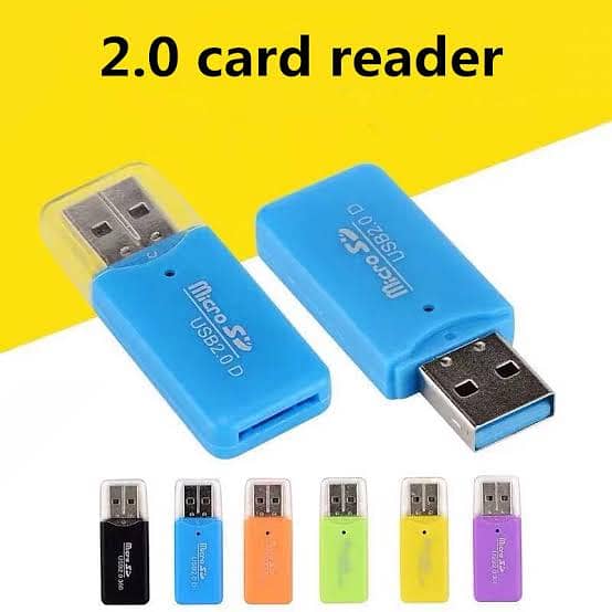Micro SD Card Reader Single Slot Good Quality Plug & Play High Speed 3