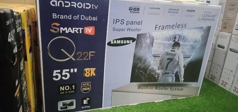 PSL SALE 55 INCHES SMART ANDROID WIFI SAMSUNG LED TV 0