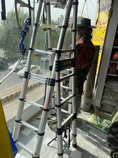 Hiking Items Telescopic Ladder Folding Ladder Aluminium Ladder