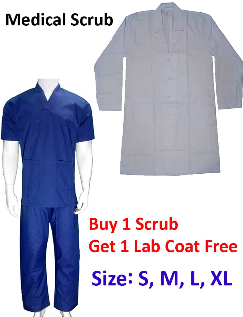 Medical Scrub Doctor Suit Lab coat in Pakistan medical kit 17