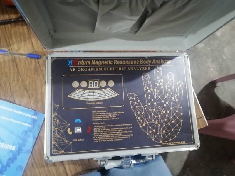 15th generation  computer quantum resonance magnetic h analyzer 2