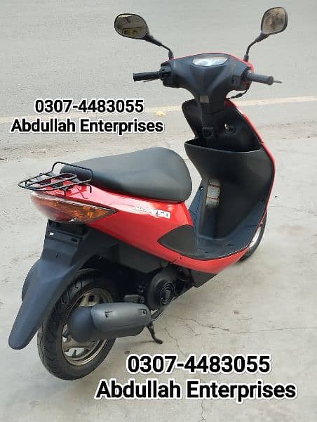 49cc address V50G Japanese petrol Scooty for sale deliver all Pak 2