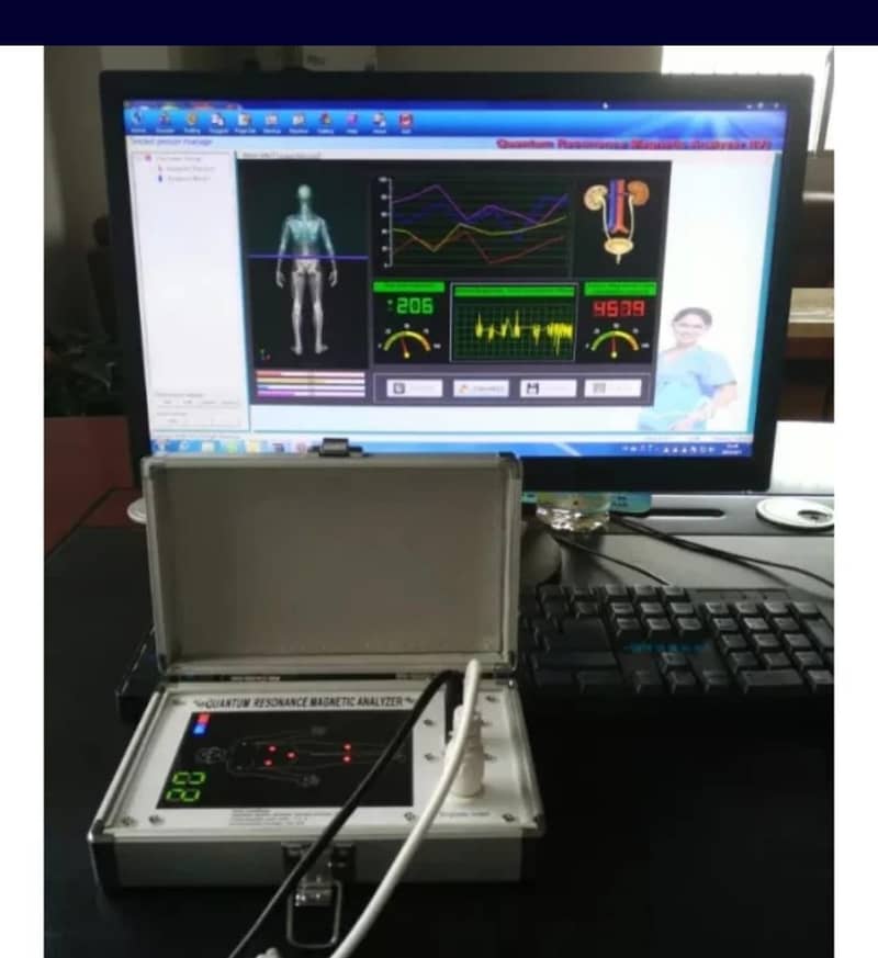 all types of Quantum Resonance Magnetic Health Analyzer 15 g avble 8