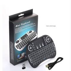 Mini Wireless Keyboard with RGB Backlit,