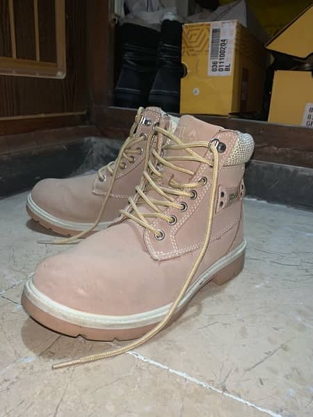Fila boots (pink) 0