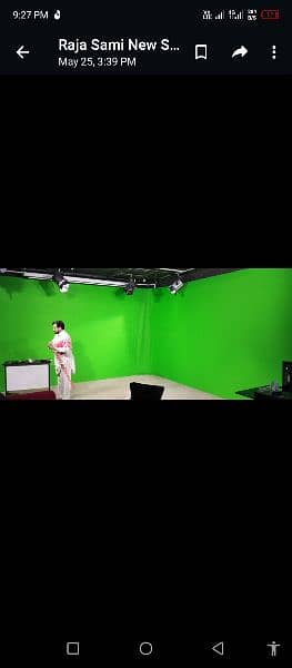 Green Screen Chroma Backdrop for Photography and vedio background 1