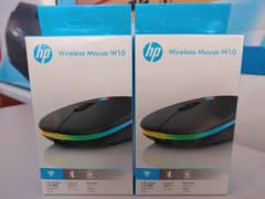 HP W10 Wireless Mouse With Backlight