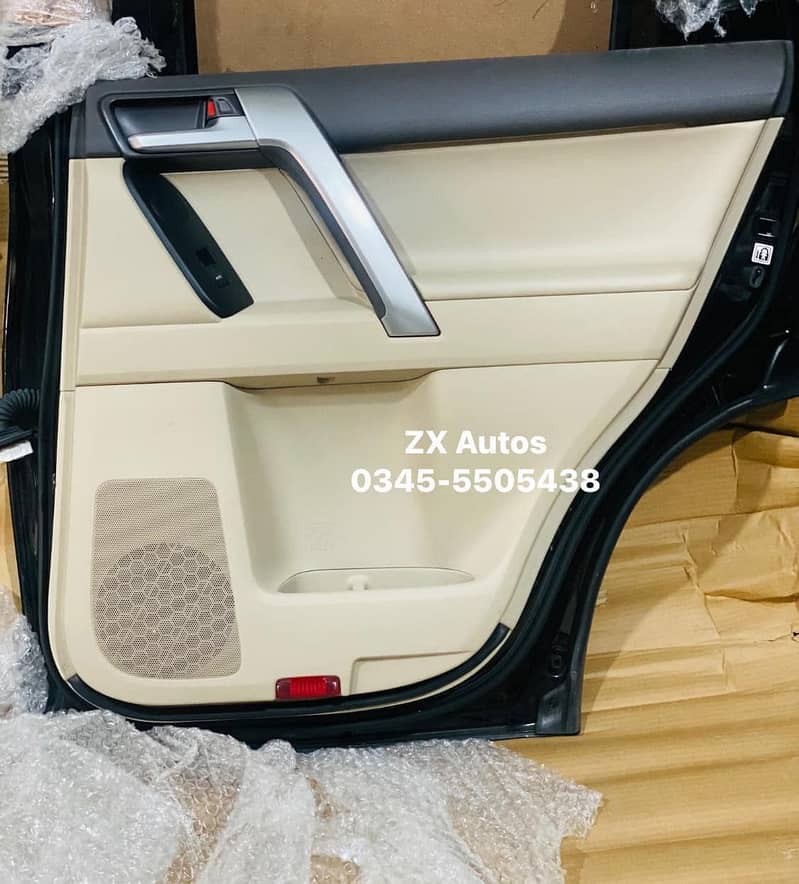 Land Cruiser Prado Doors Bonnet Fenders Trunk in 100% genuine paint 10