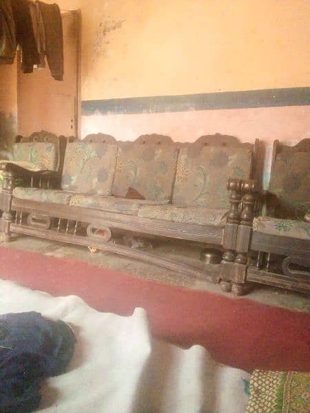 pure wood sofa set for sale 1