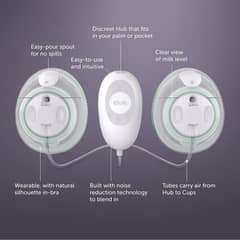 Elvie HandsFree Wearable Ultra-Quiet Electric Breast Pump with 2-Modes
