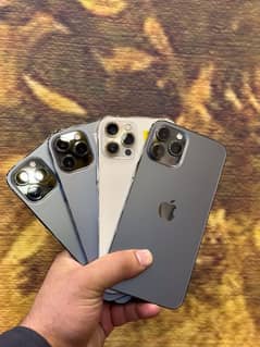 IPhone 12Pro And 12Pro Max JV Gold Blue & Graphite